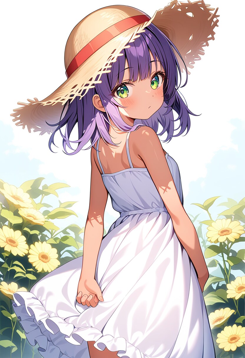 褐色少女
