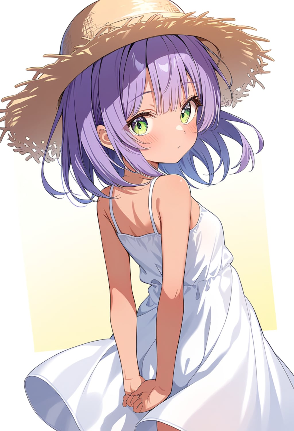 褐色少女