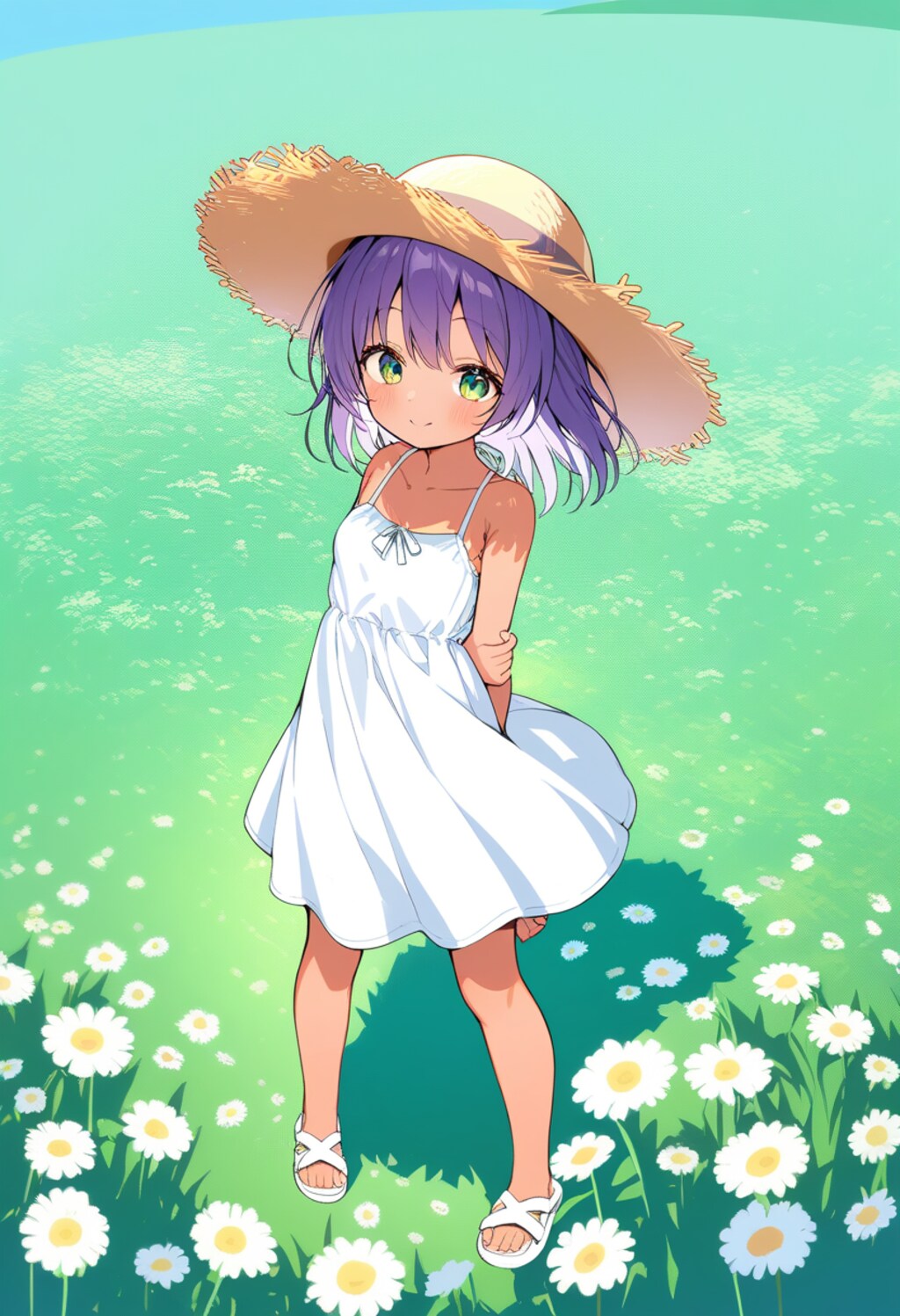 褐色少女