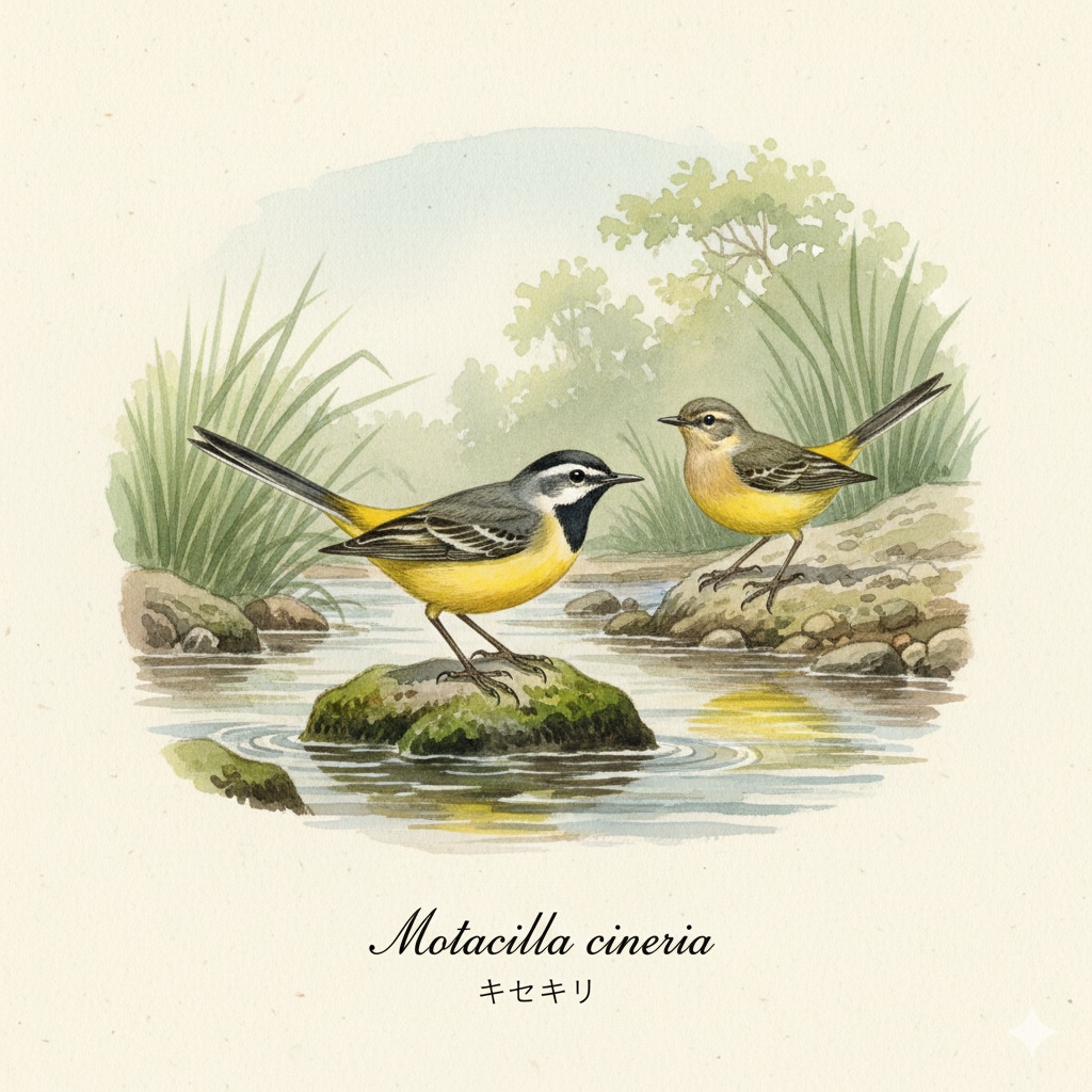 鳥(水彩画)(Gemini)(38)