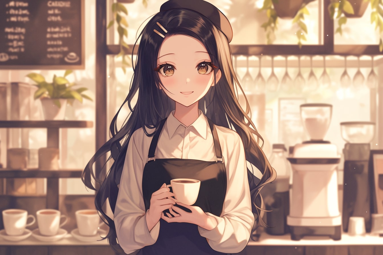 カフェのお姉さん☕✨142 | の人気AIイラスト・グラビア