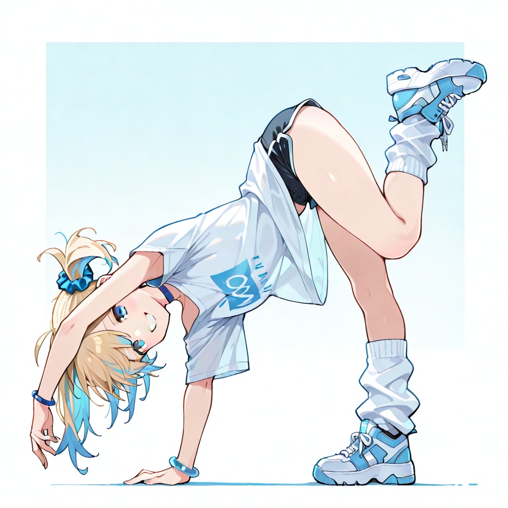 うちの子（ブレイクダンス！）