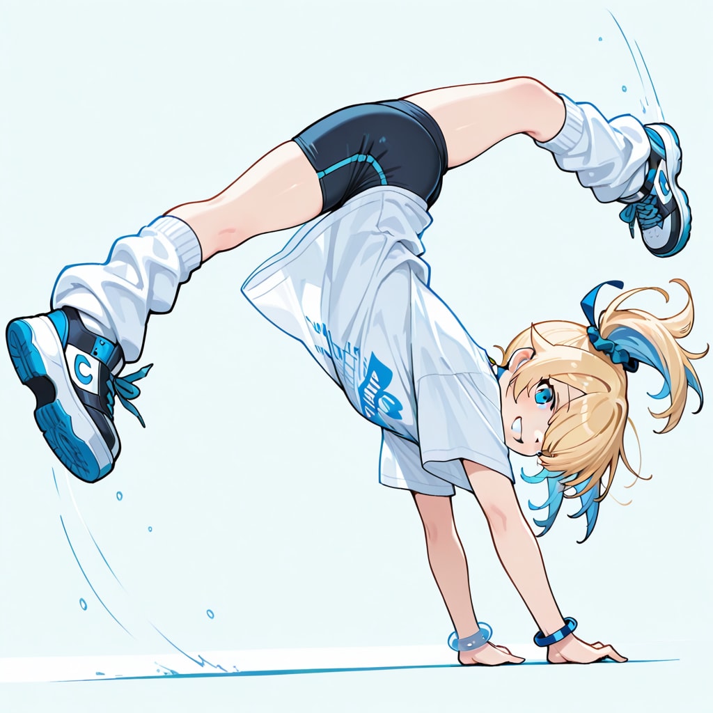 うちの子（ブレイクダンス！）