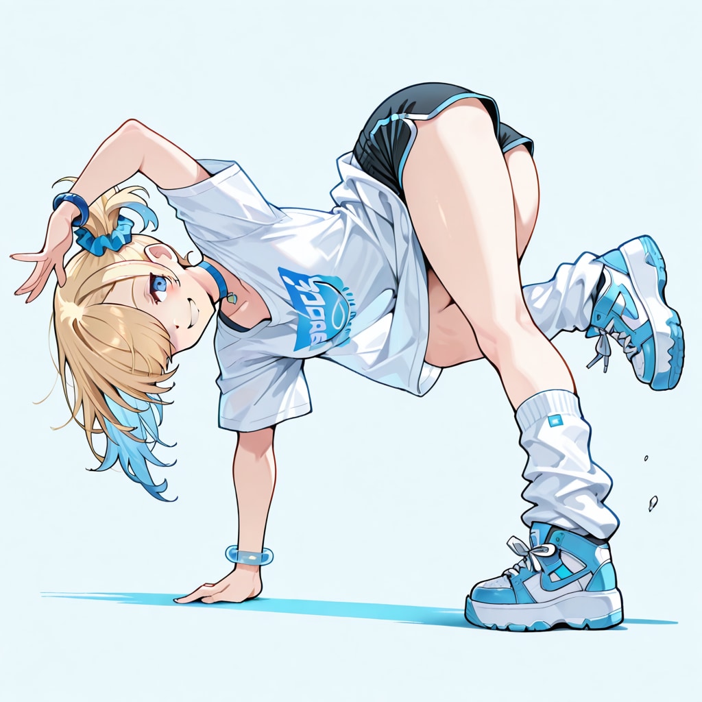 うちの子（ブレイクダンス！）