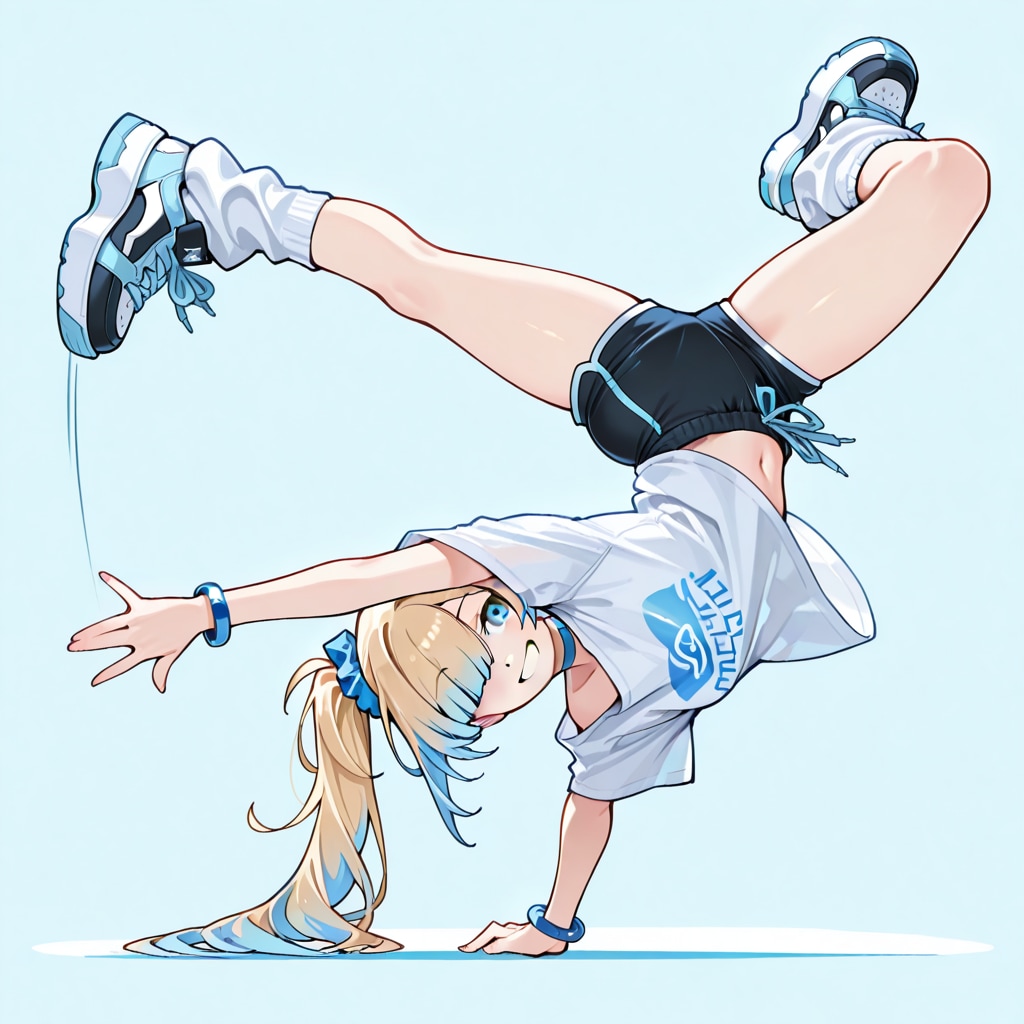 うちの子（ブレイクダンス！）