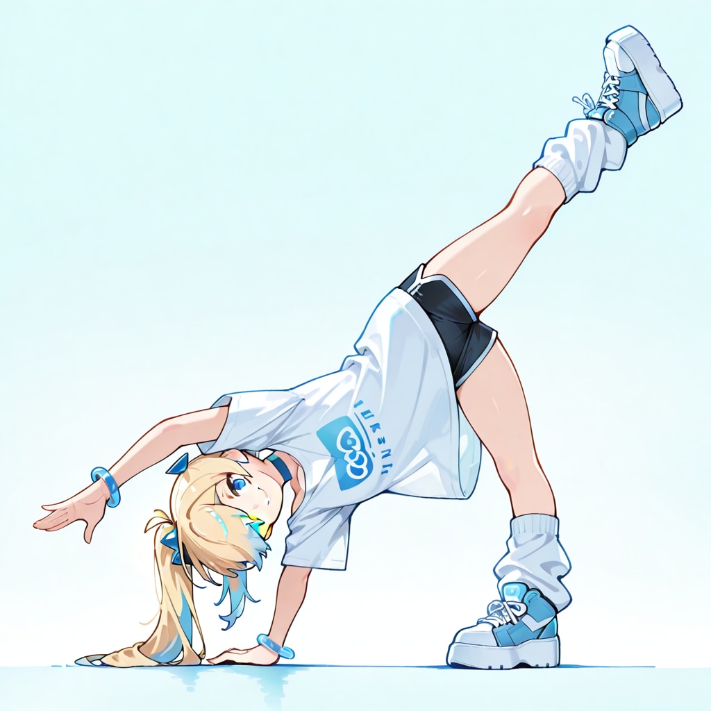 うちの子（ブレイクダンス！）