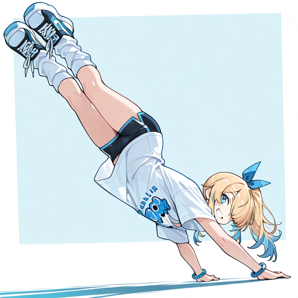 うちの子（ブレイクダンス！）