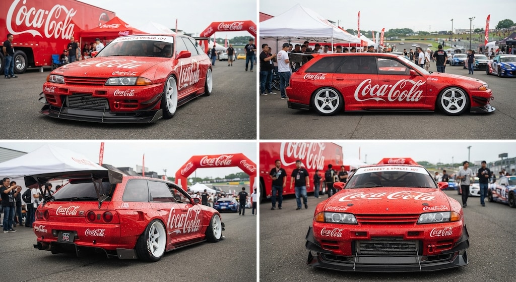 コカ・コーラ柄R32GT-Rワゴン