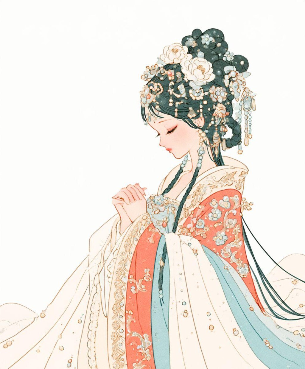 旅の途中の宮女