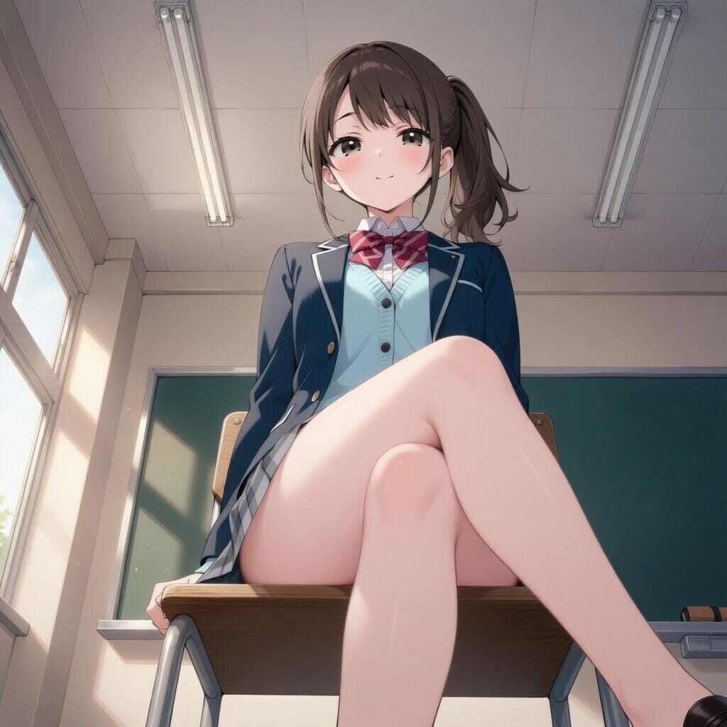 制服少女