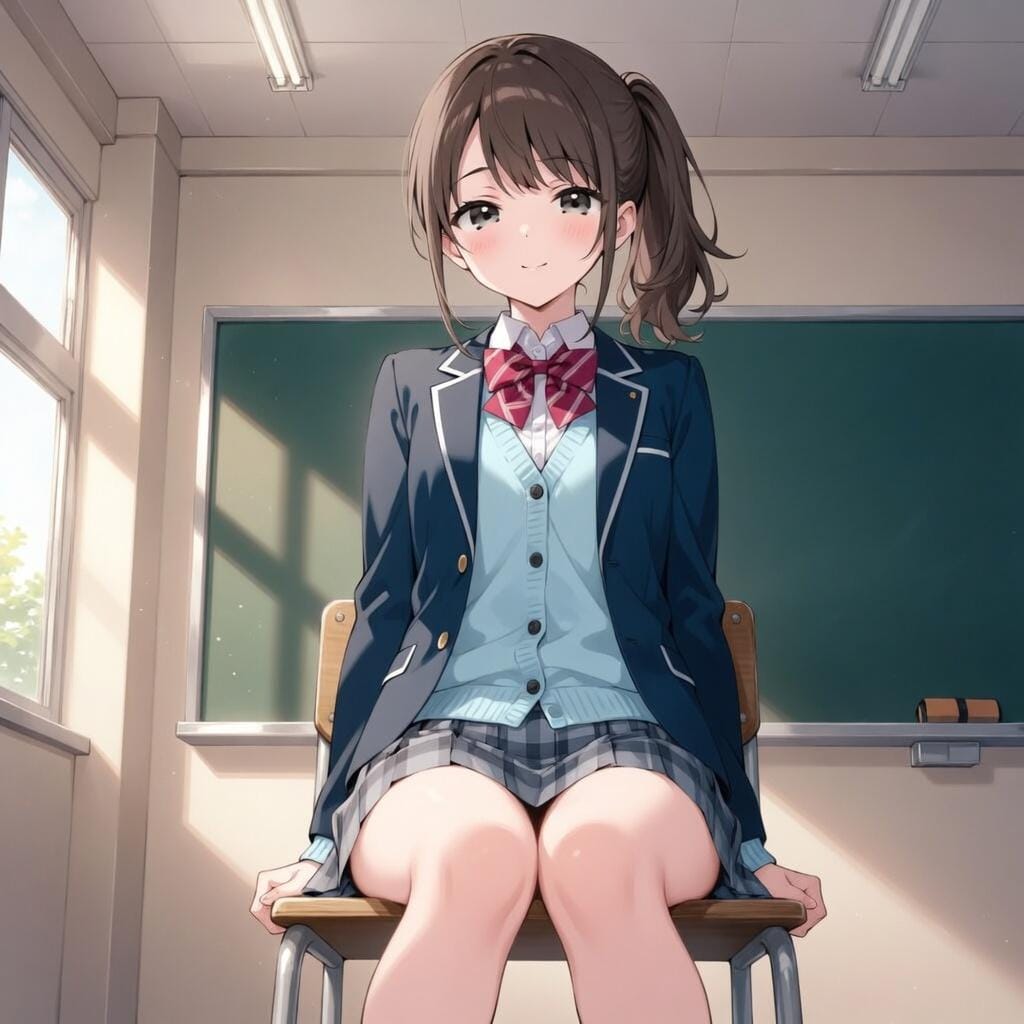制服少女