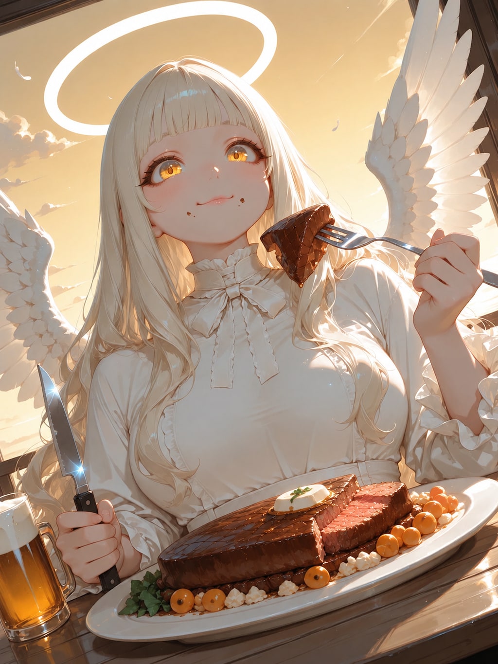 主よ、この大いなる恵みに祝福を。