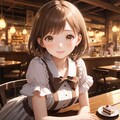 カフェにて 3枚目