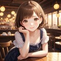 カフェにて 8枚目