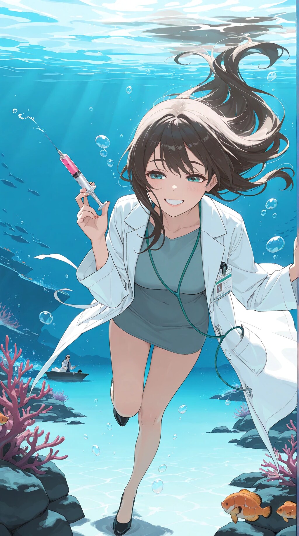 水中詰め合わせ 女医さん編