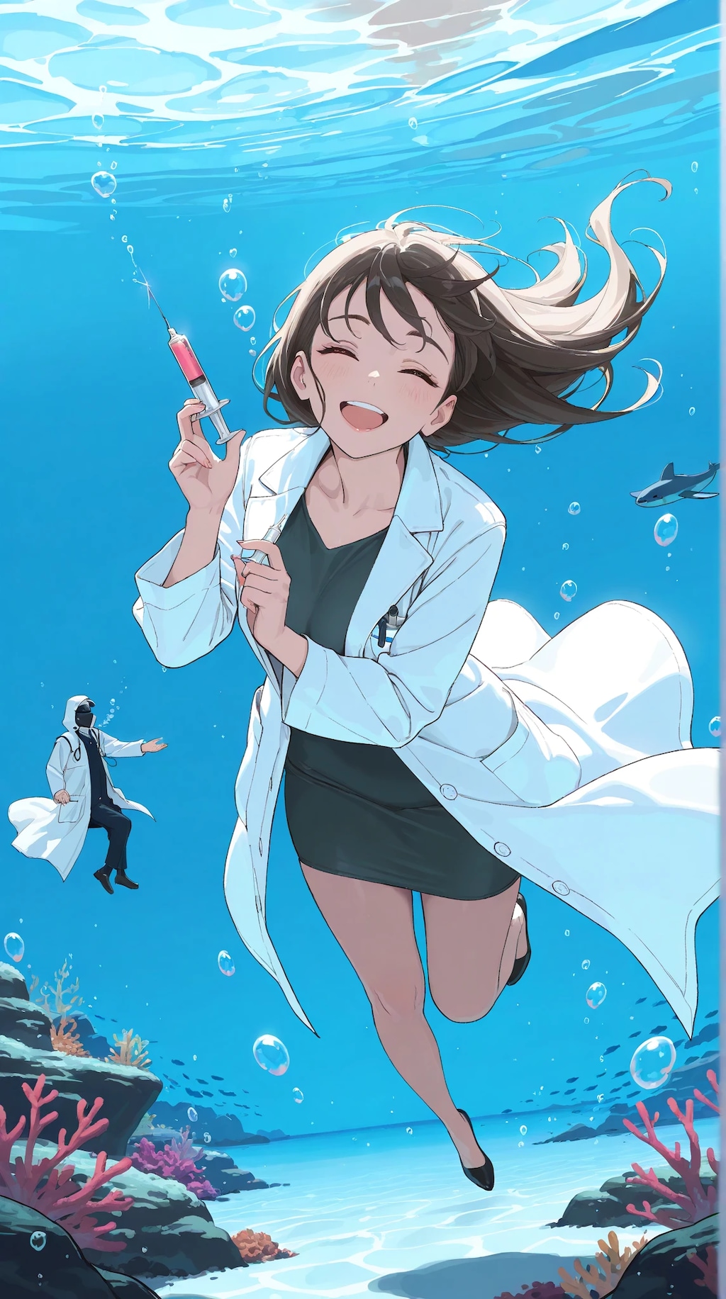 水中詰め合わせ 女医さん編