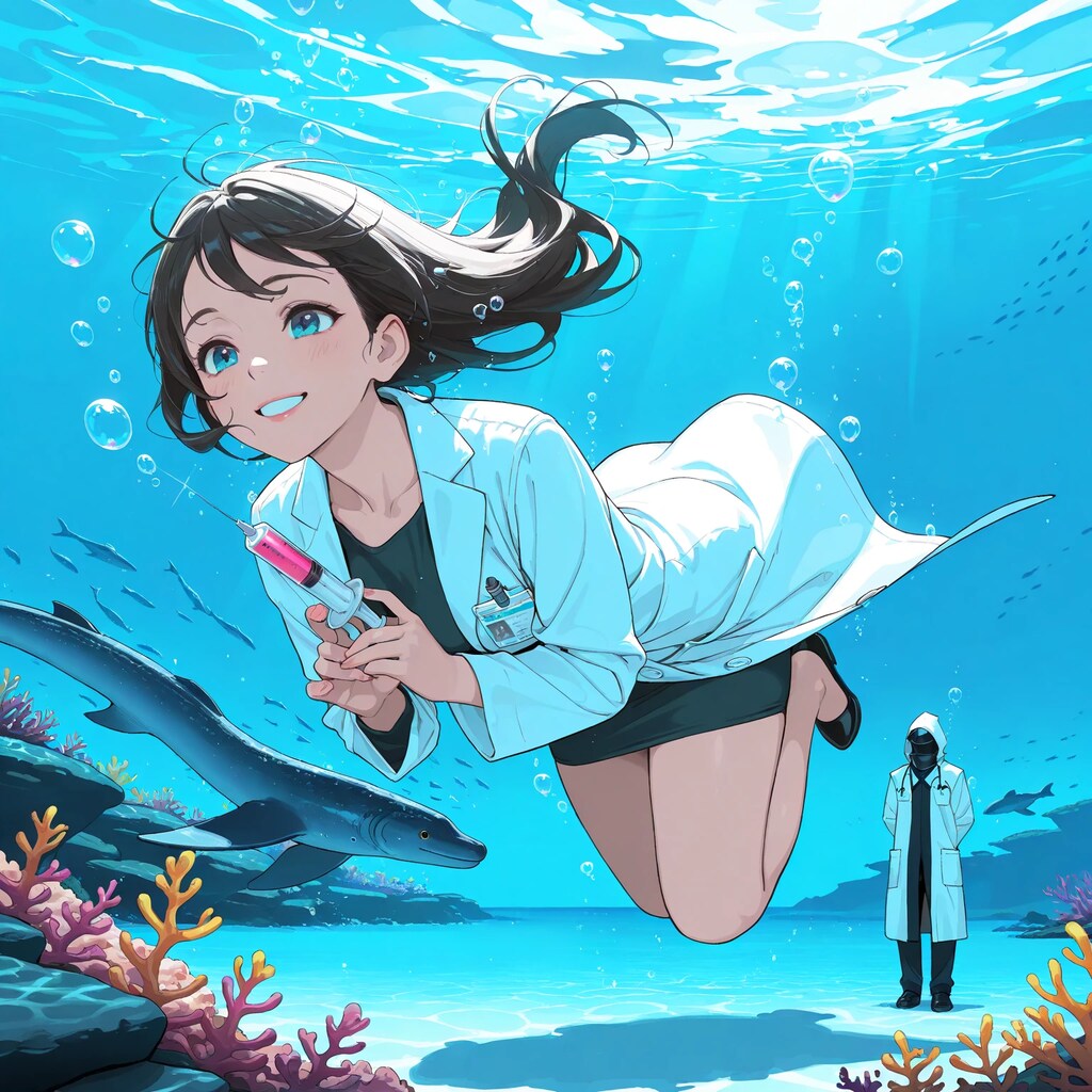 水中詰め合わせ 女医さん編