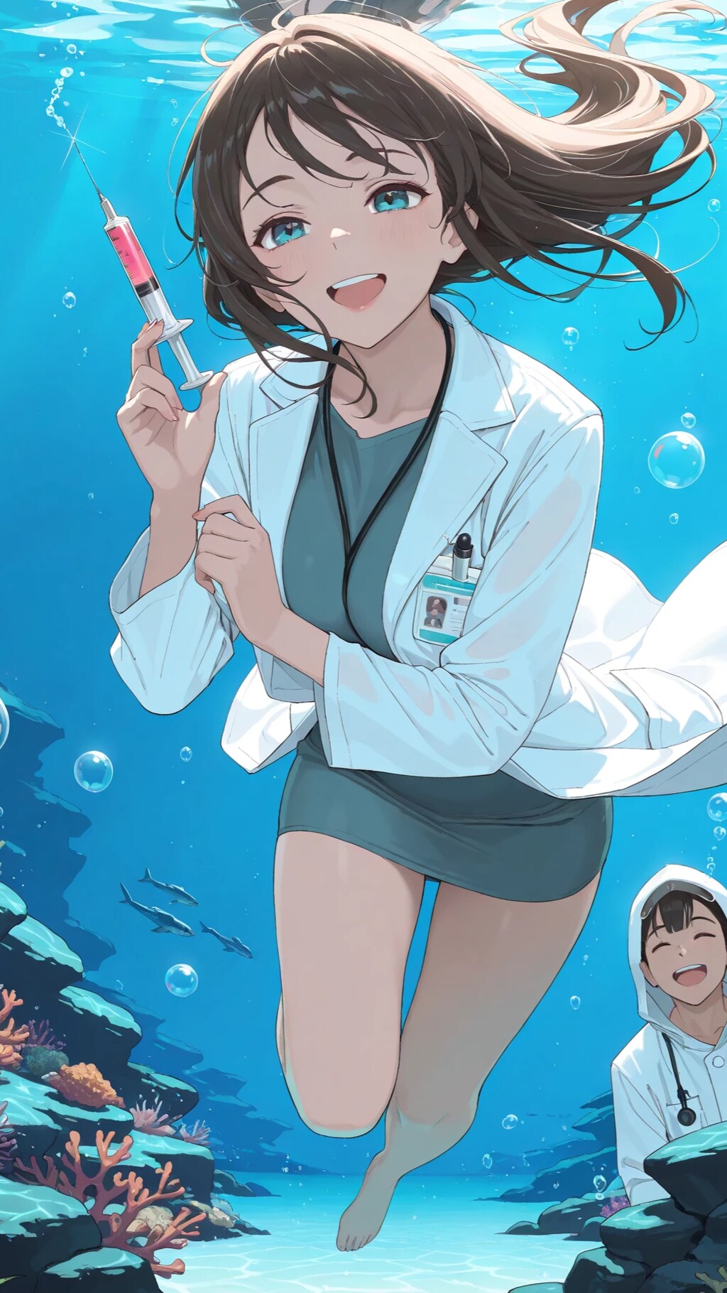 水中詰め合わせ 女医さん編