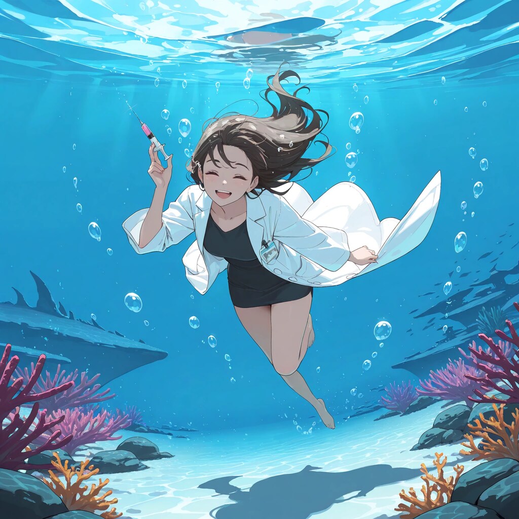 水中詰め合わせ 女医さん編