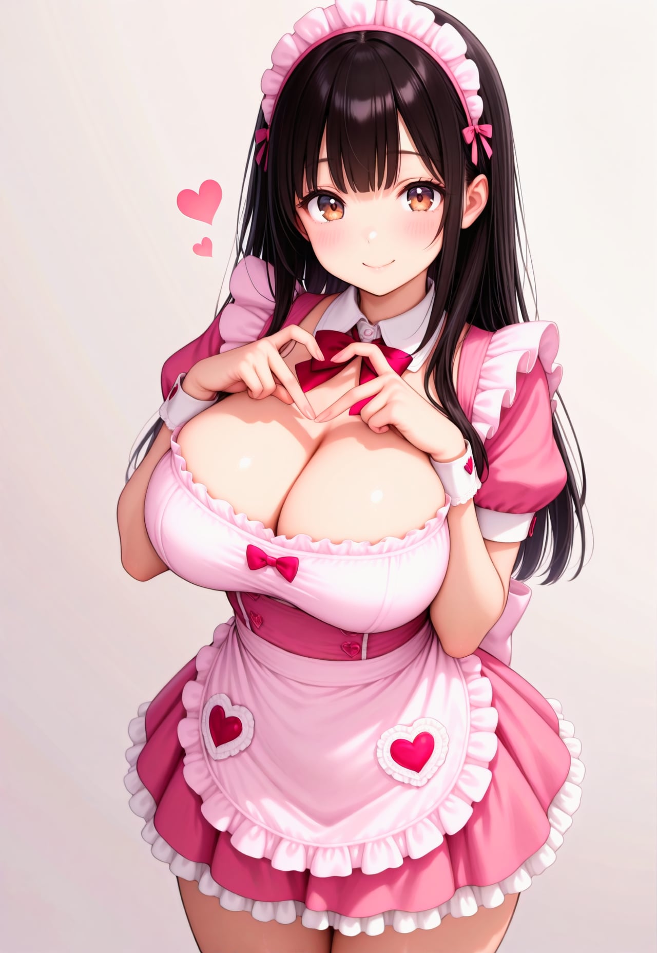 1109（ピンクのメイド服）
