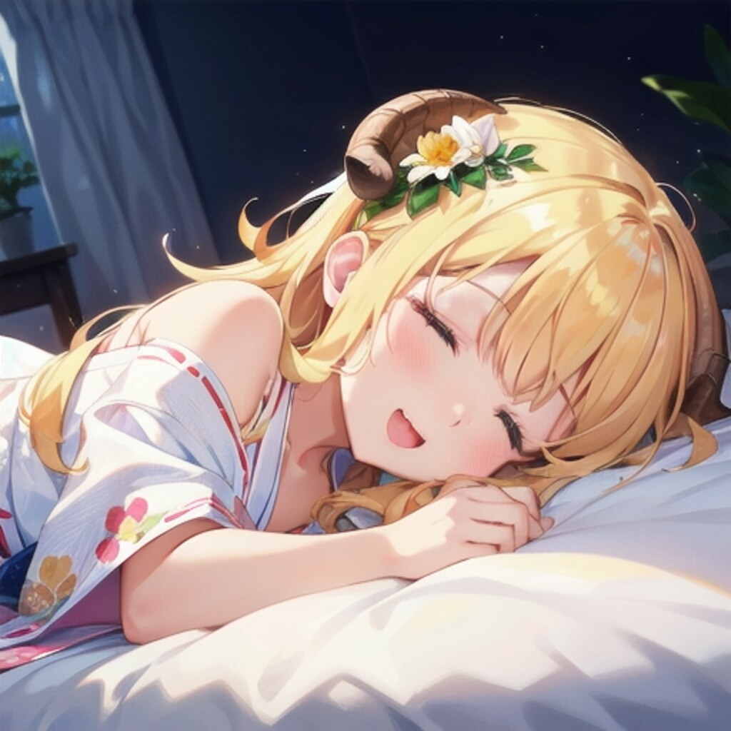 せんぱーい…もうたべられません…むにゃむにゃ