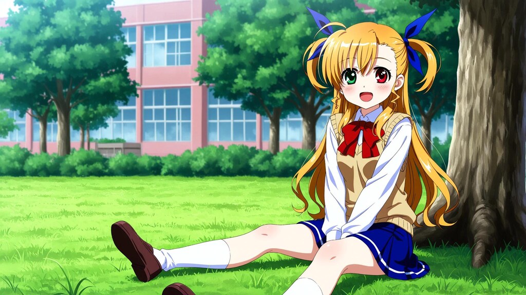 ヴィヴィオ➡　気持ちいいねここ