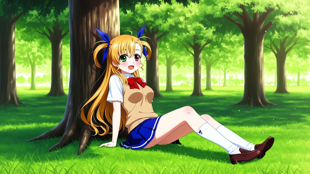 ヴィヴィオ➡　気持ちいいねここ