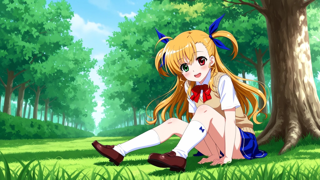 ヴィヴィオ➡　気持ちいいねここ