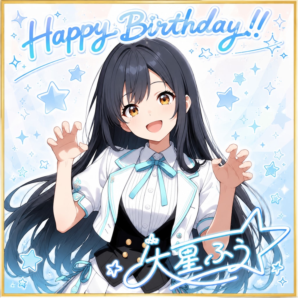 大星ふうちゃん誕生日記念グッズ