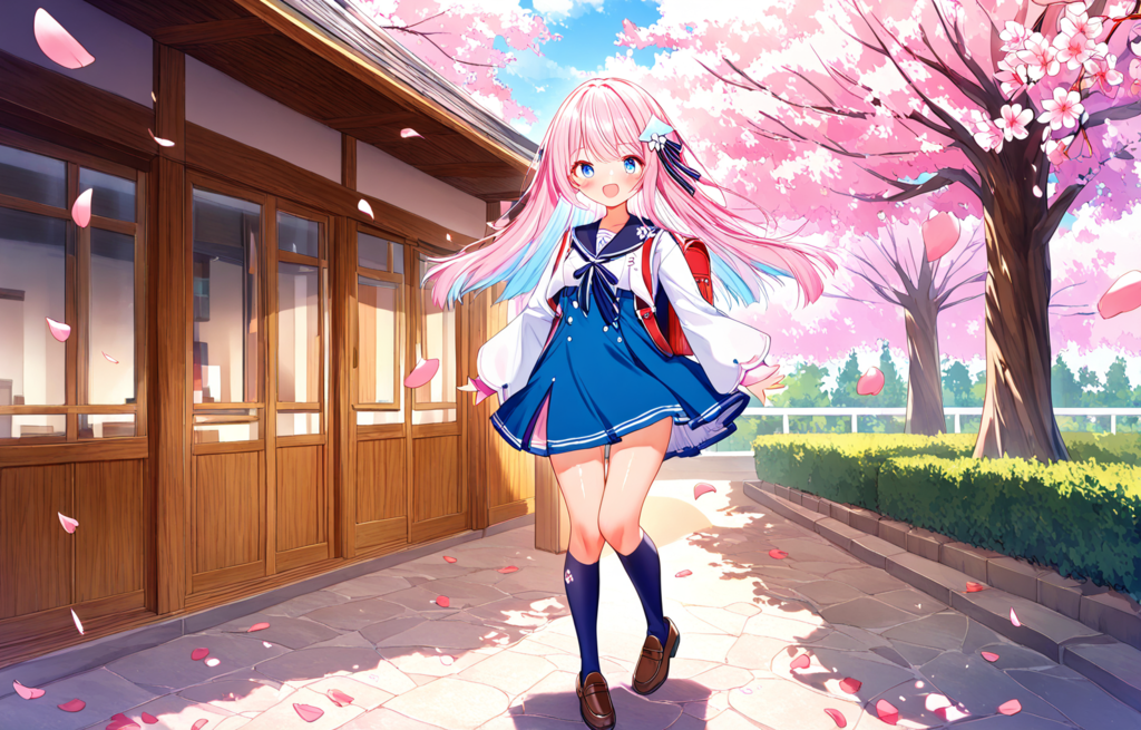 入学シーズンだよサクヤちゃん