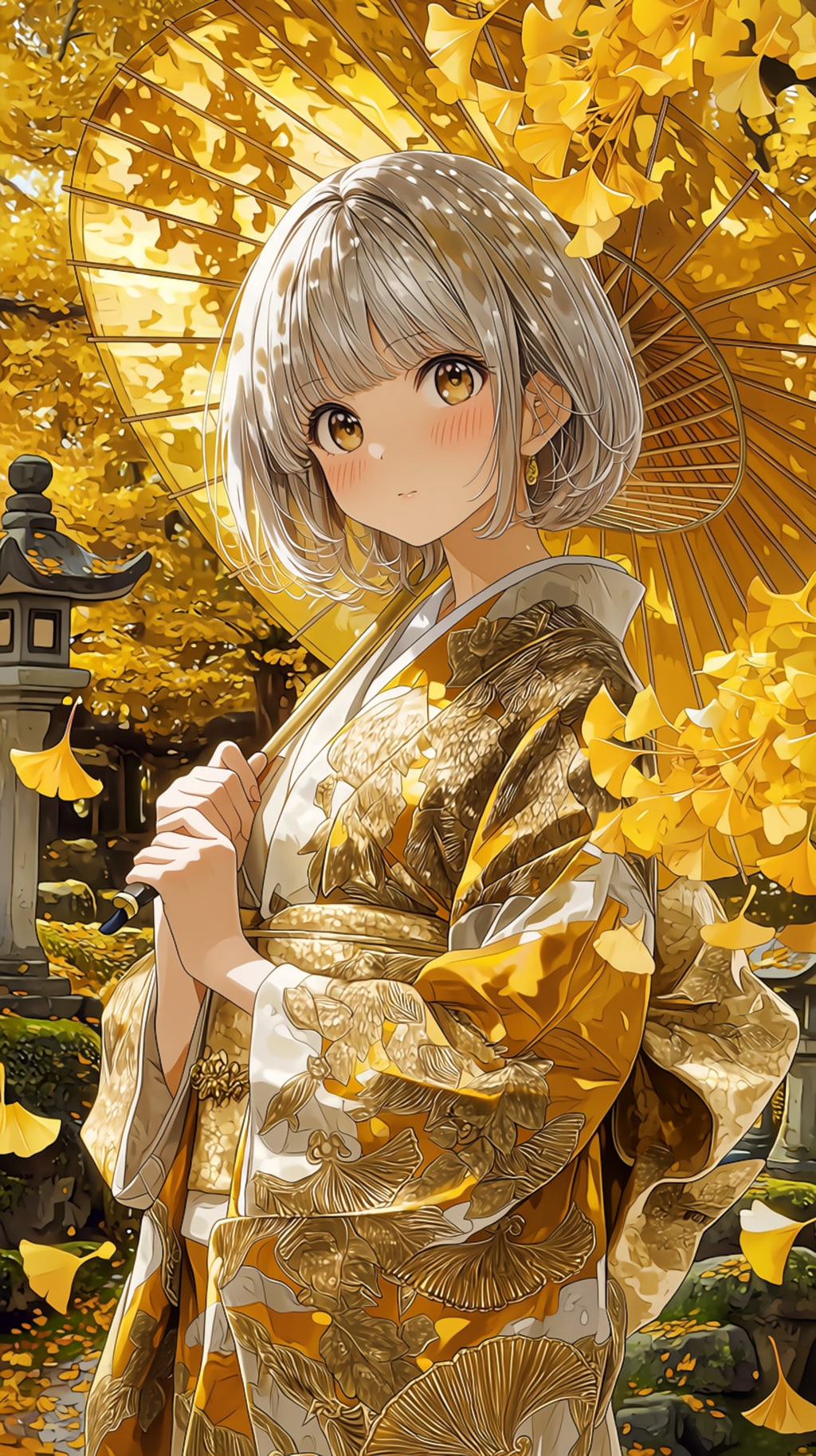 Silver-Haired Princess of the Four Seasons — 銀髪四季姫絵巻