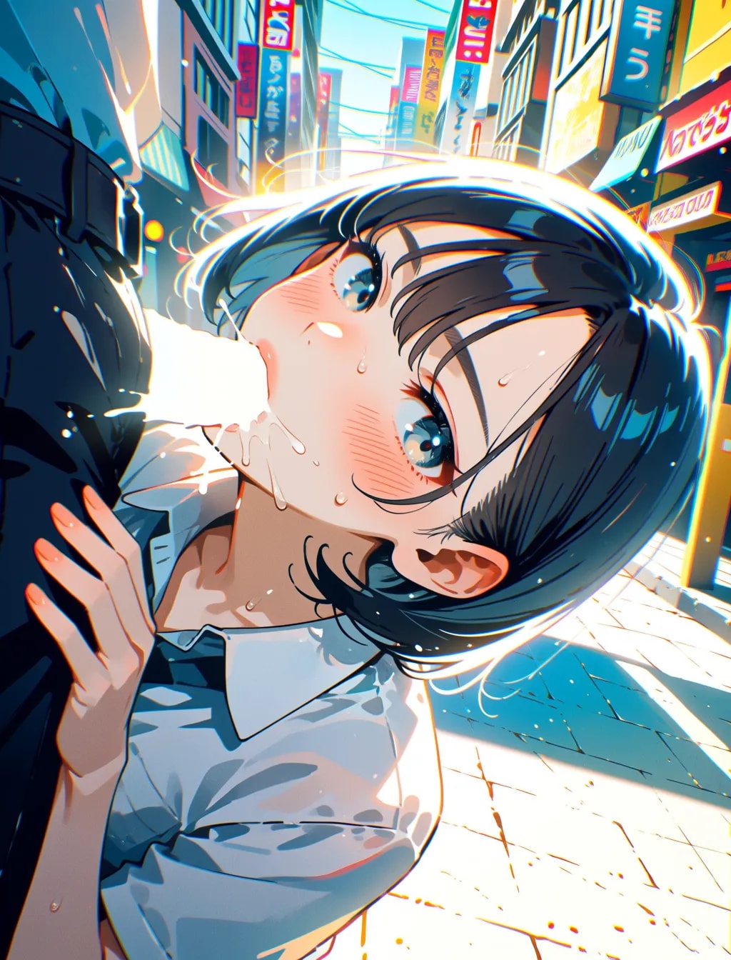 昼のおしゃぶり