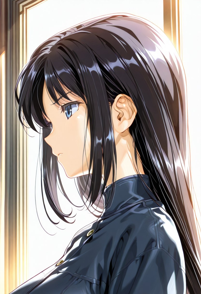 黒髪ロング | の人気AIイラスト・グラビア