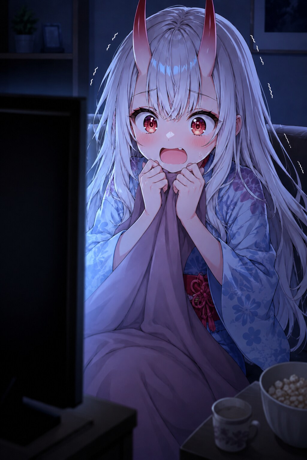 あの大人気アニメを視聴する鬼