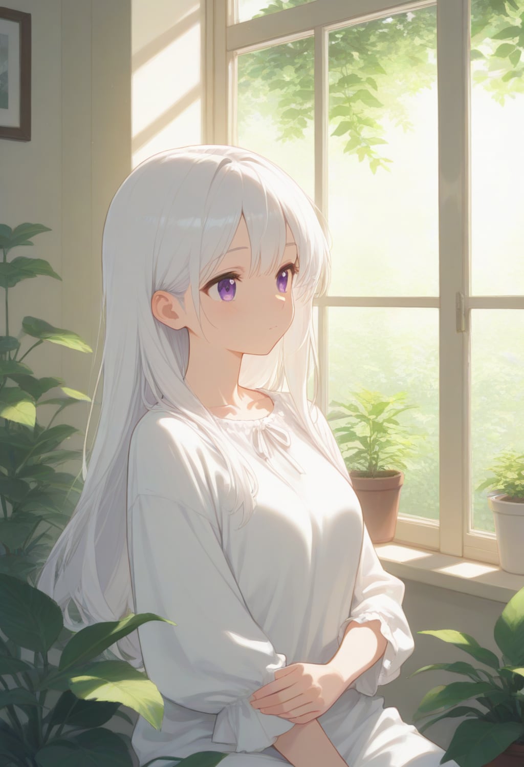 真っ白い髪の少女(3)