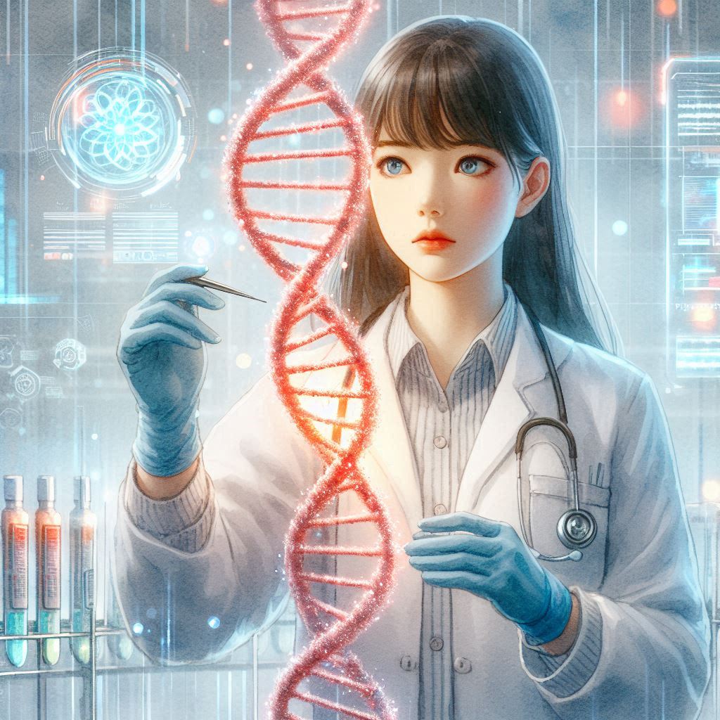 DNA | の人気AIイラスト・グラビア