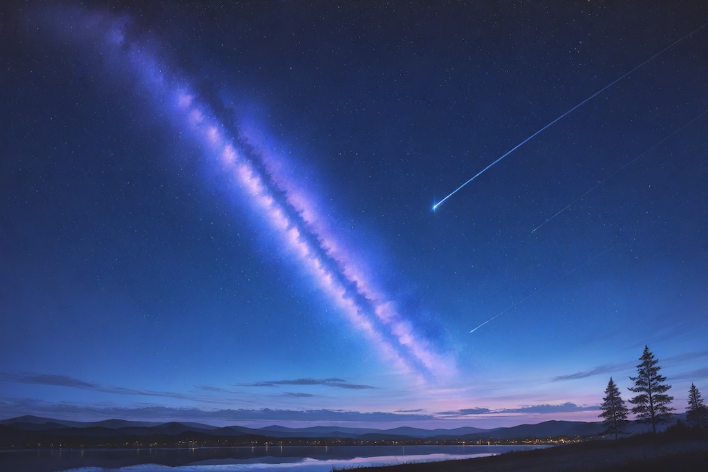 星空。