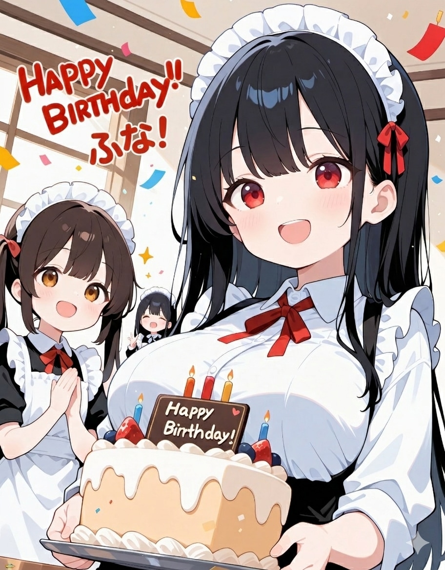 はっぴばーすでー♪2026 | の人気AIイラスト・グラビア