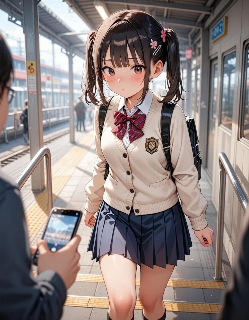 帰宅JCをストーキング