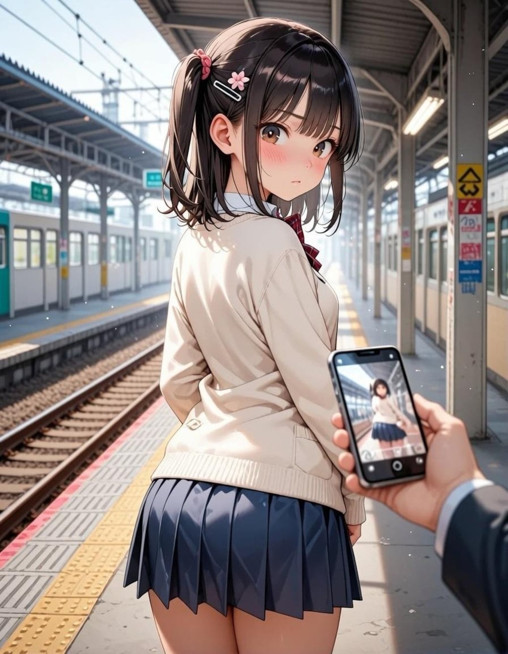 帰宅JCをストーキング