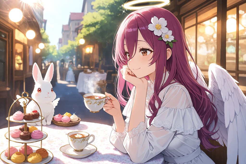 天使さんのティータイム🎵