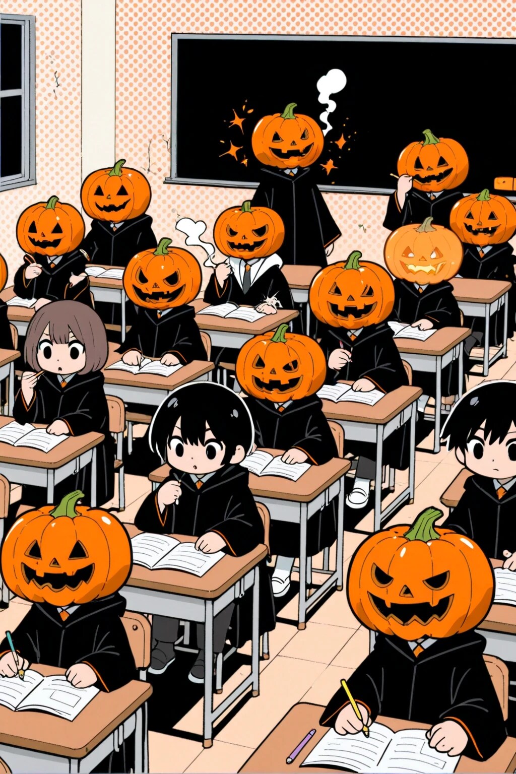 いたずら教室 | の人気AIイラスト・グラビア