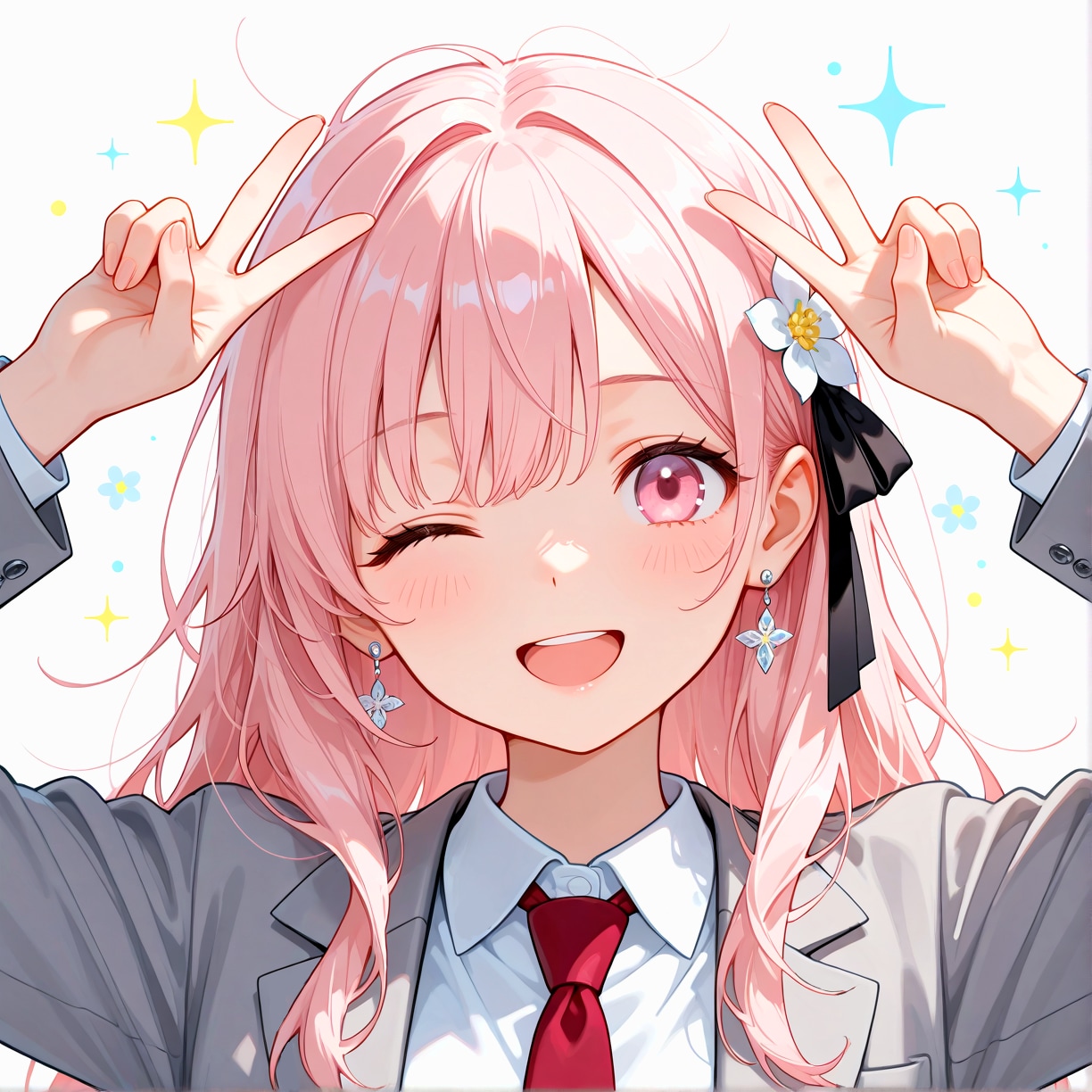 ダブルピース