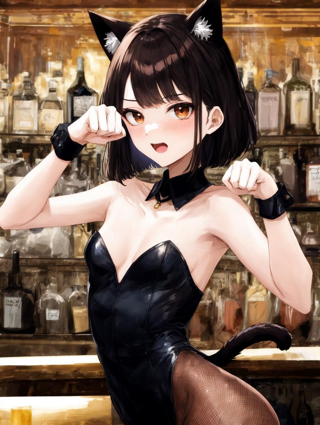 ニャ、ニャー