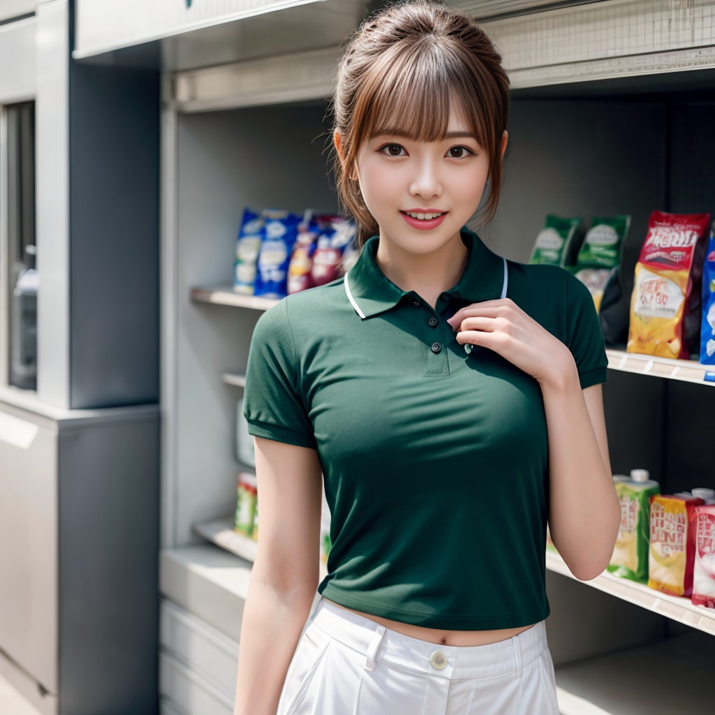 コンビニのお姉さん