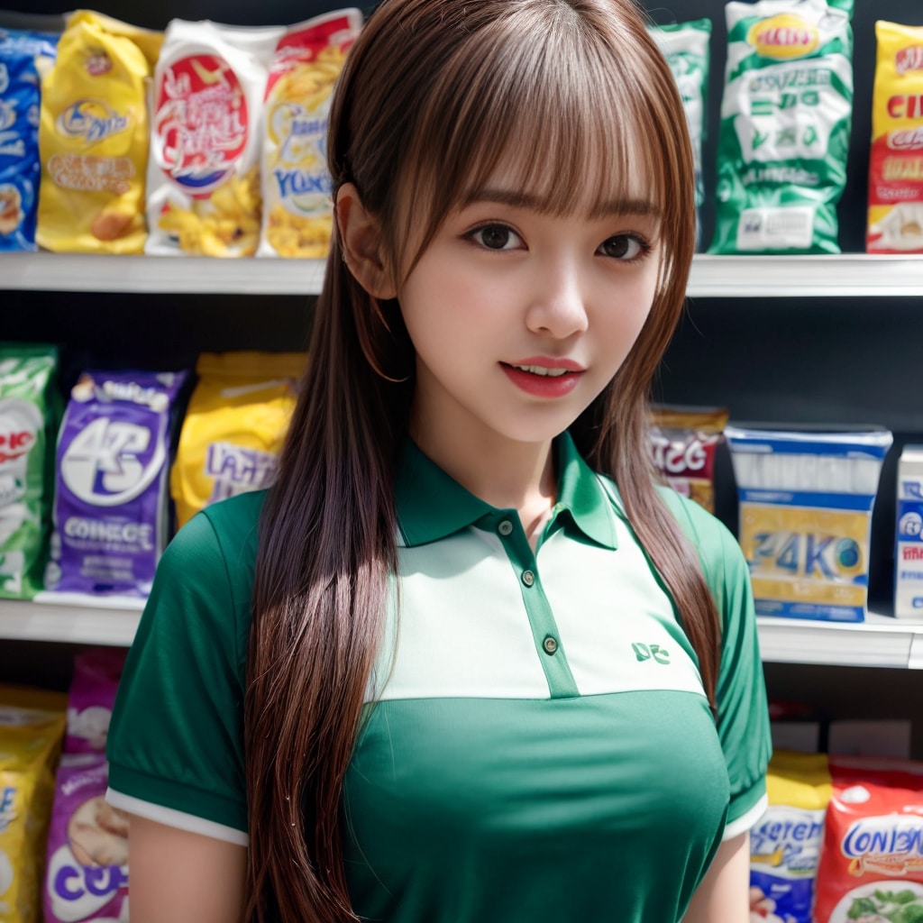 コンビニのお姉さん