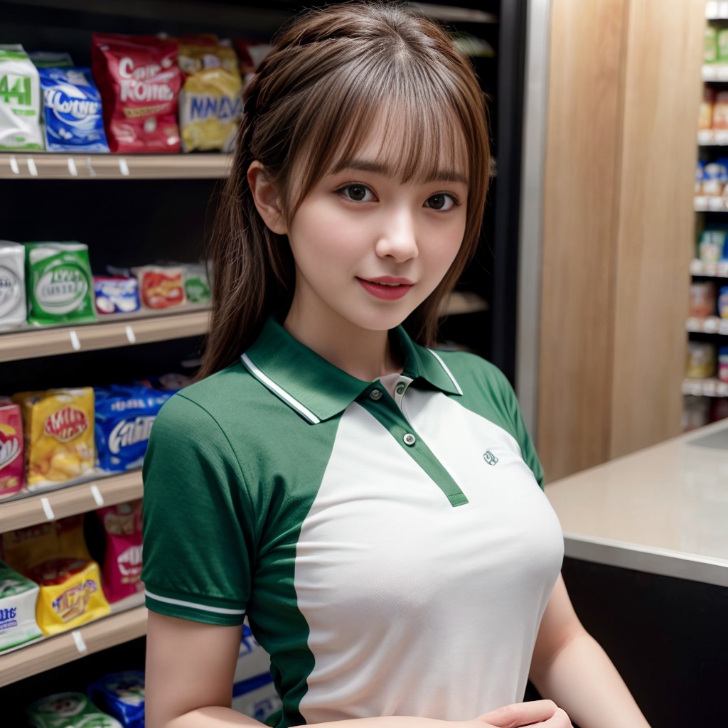 コンビニのお姉さん