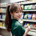 コンビニのお姉さん 5枚目