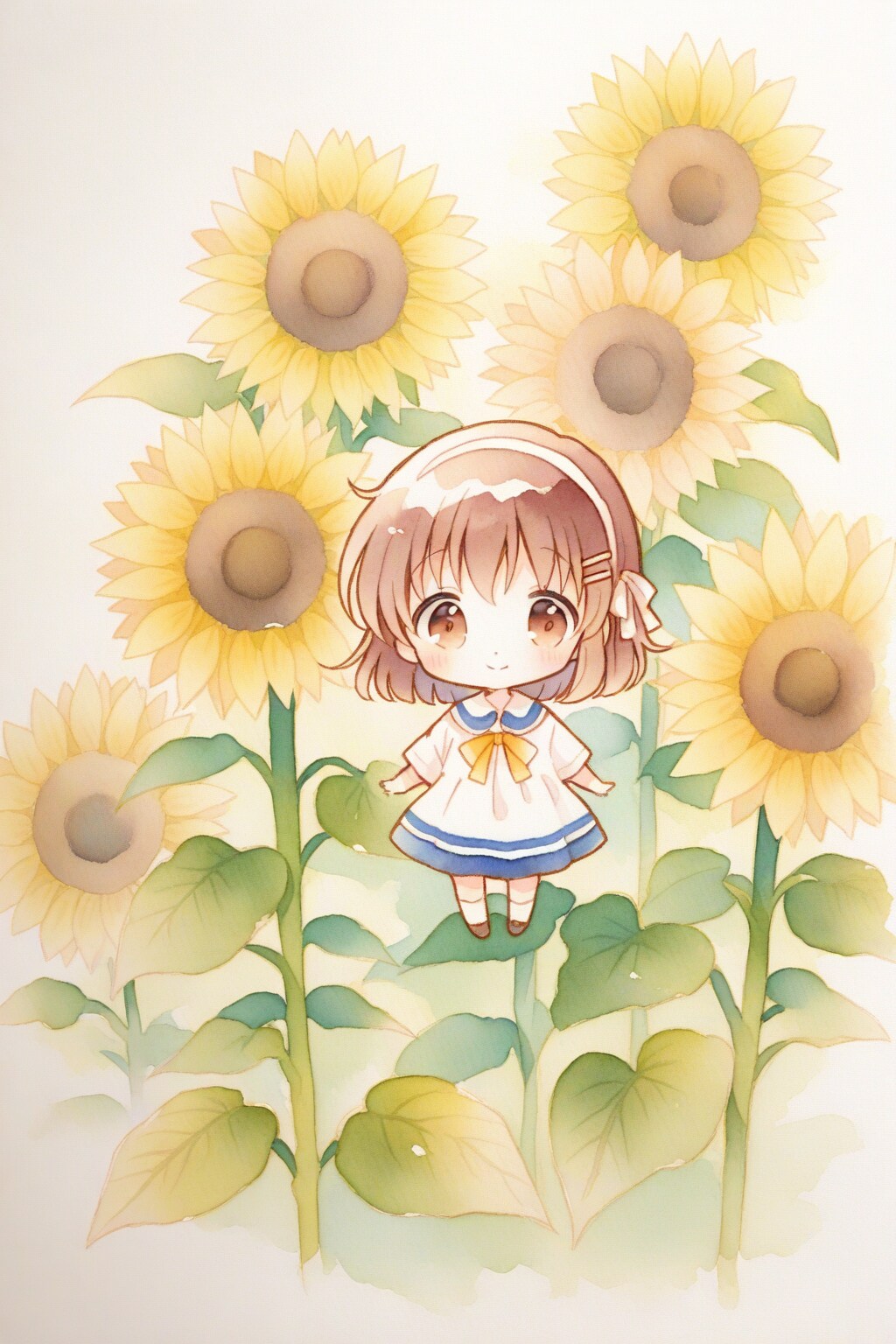 Sunflower Girl | の人気AIイラスト・グラビア