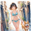 犬の散歩 6枚目